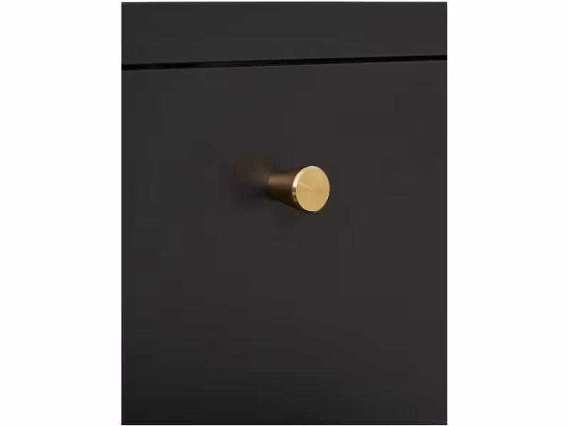 House Nordic Beistelltisch Dalby 40 x 59.5 cm, Schwarz