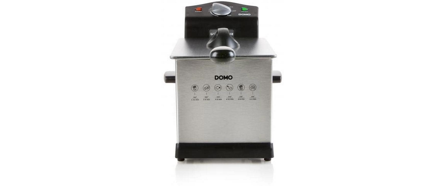 Domo Fritteuse DO514FR 3 l, Silber