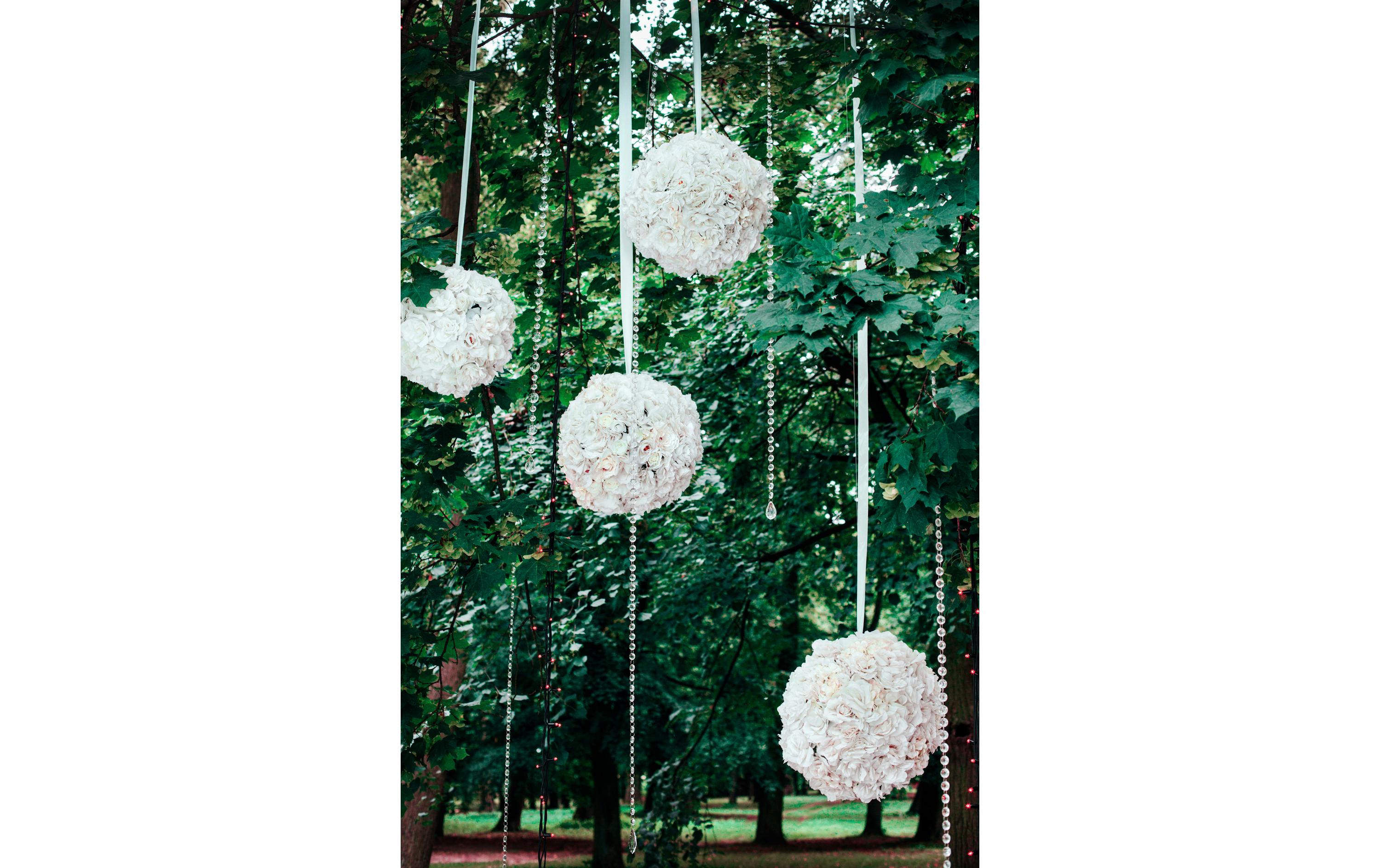 Partydeco Girlande Kristall 1 m