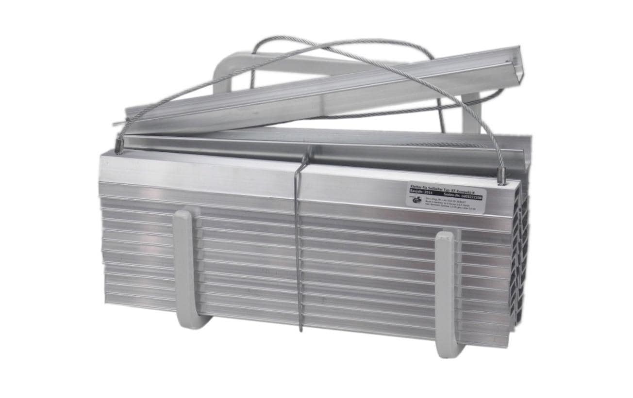 Mentrex Feuerleiter 12 m mit Abstandshalter