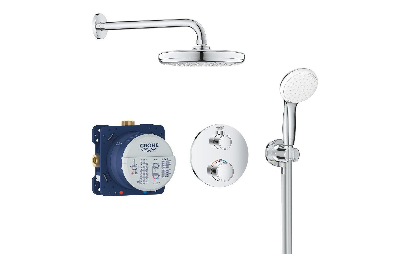 GROHE Duschsystem Grohtherm, Tempesta 210