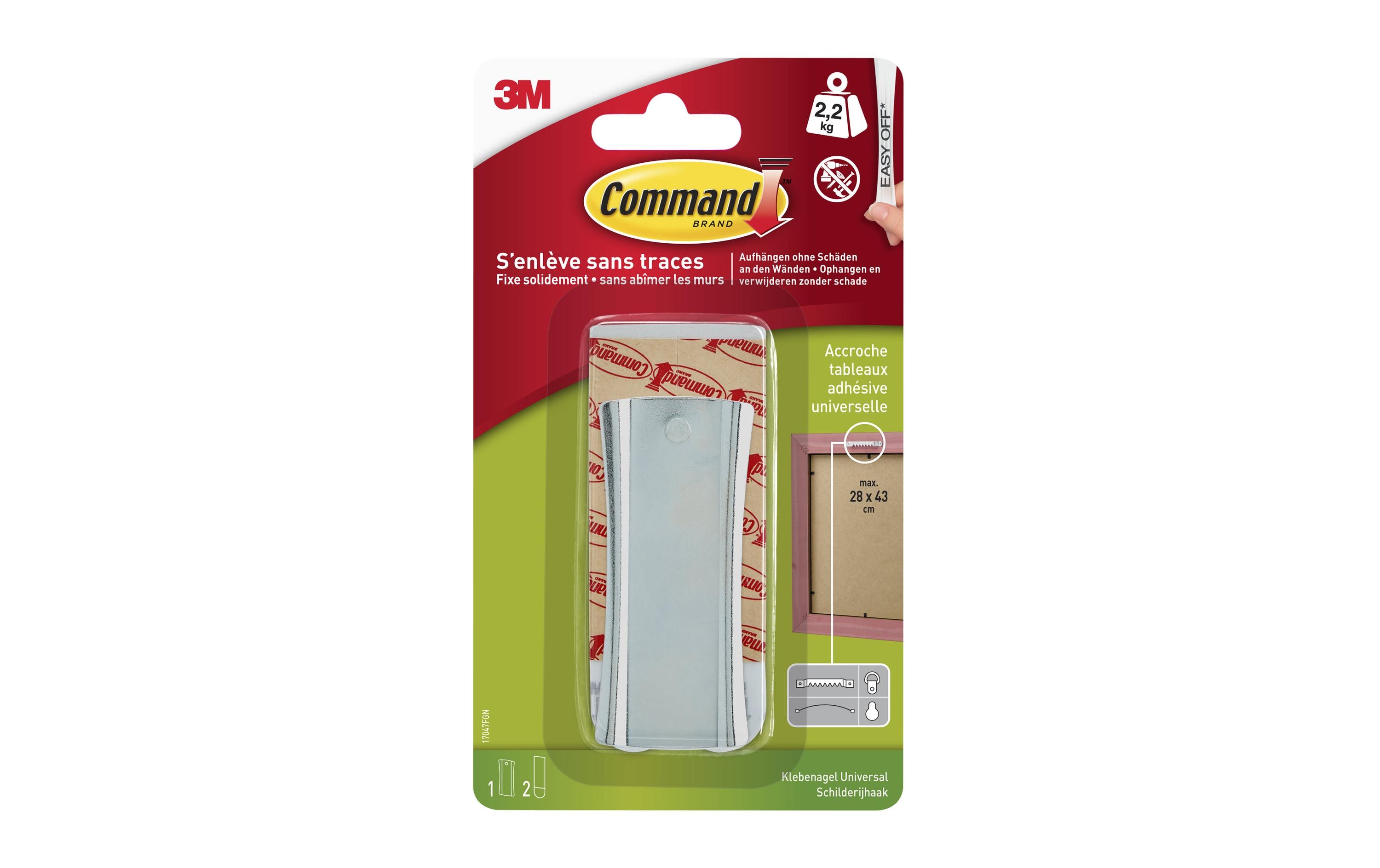 Command Haken Command L 2.2 kg, 1 Stück Command Haken Command L 2.2 kg, 1 Stück
