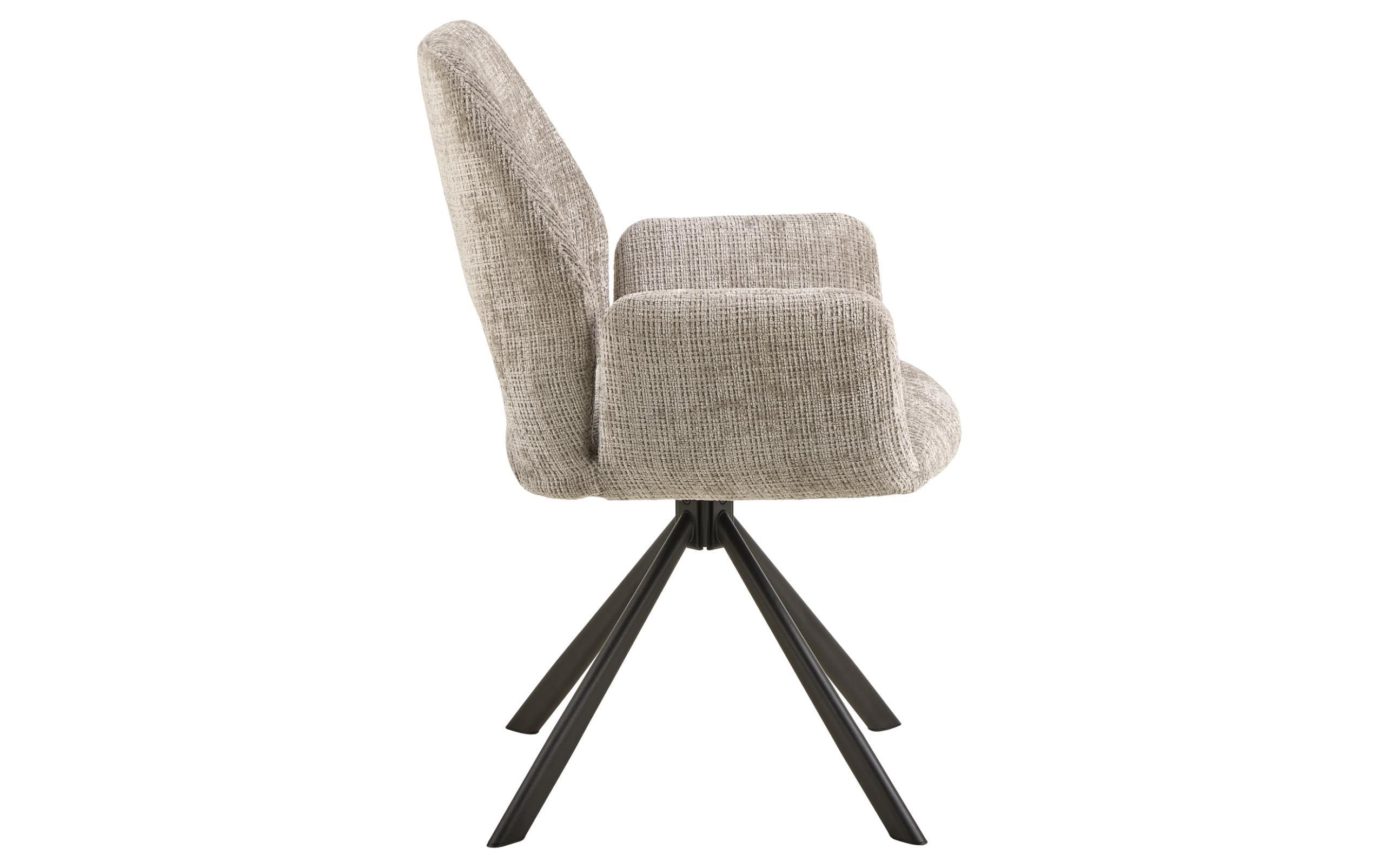 AC Design Stuhl Graham 2 Stück, Beige/Grau
