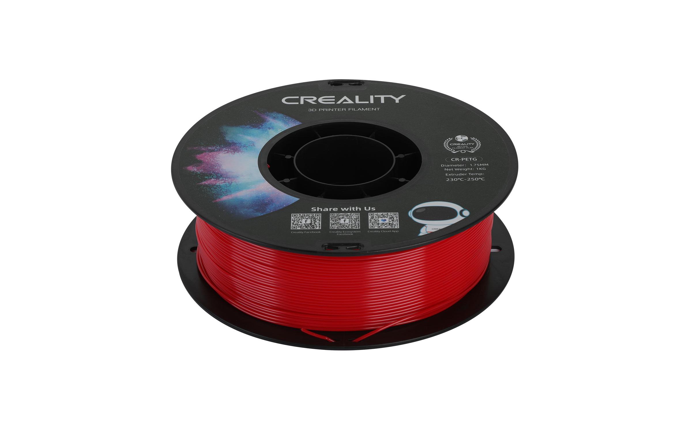 Creality Filament PETG, Rot, 1.75 mm, 1 kg