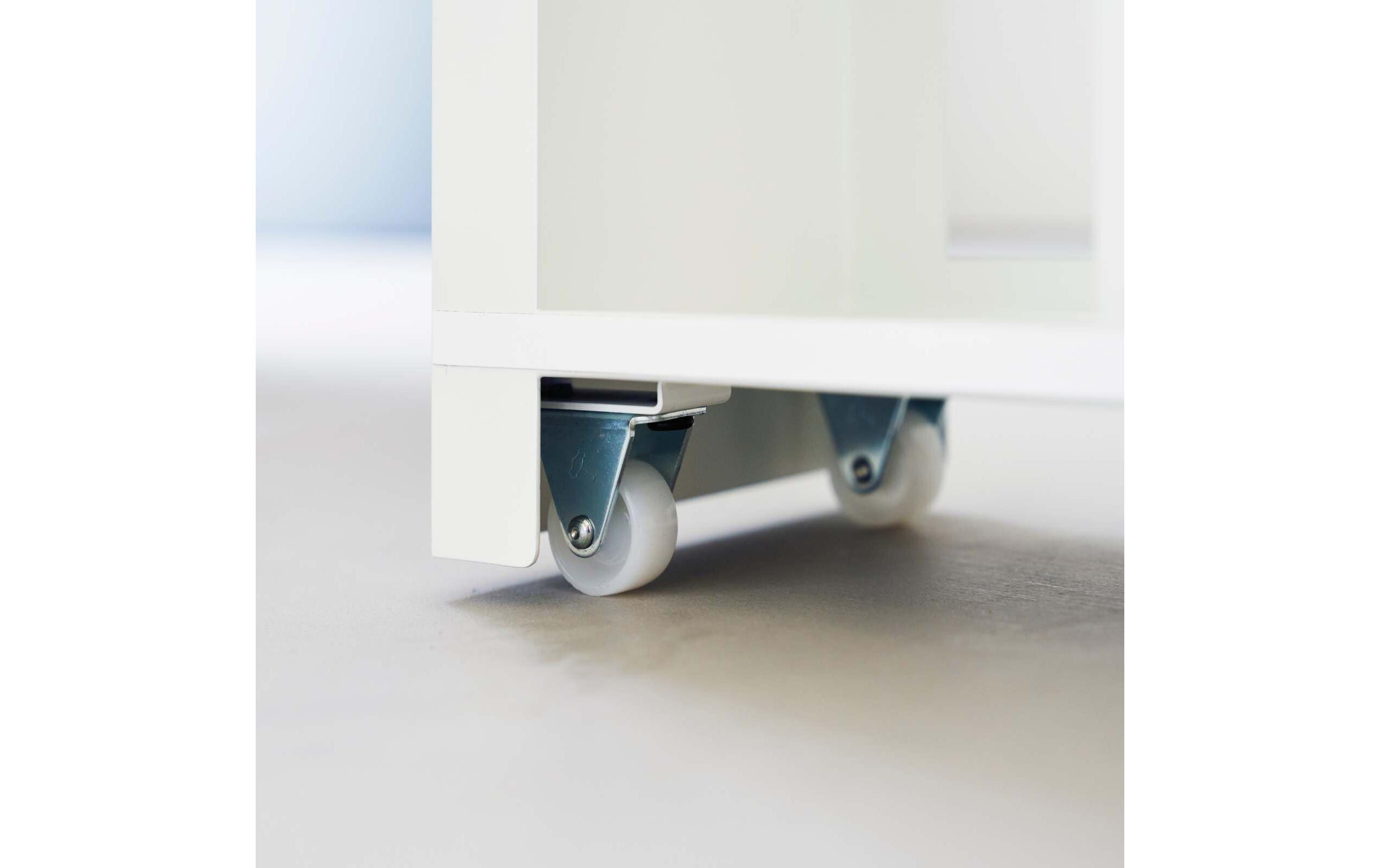 Yamazaki Badezimmerregal Tower 56 x 55 cm, Weiss