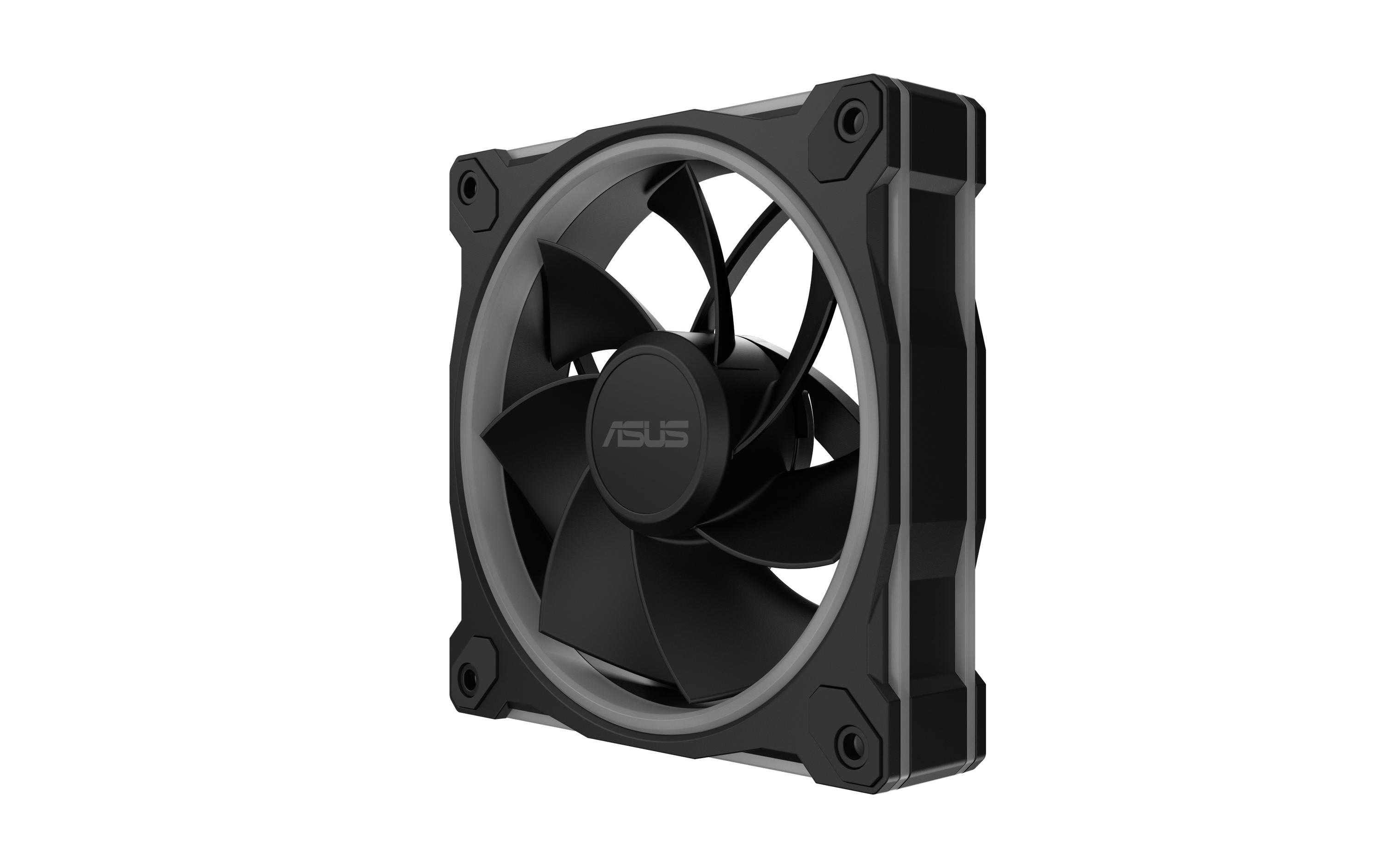 ASUS PC-Lüfter Prime MR120 Fan ARGB Reverse Schwarz