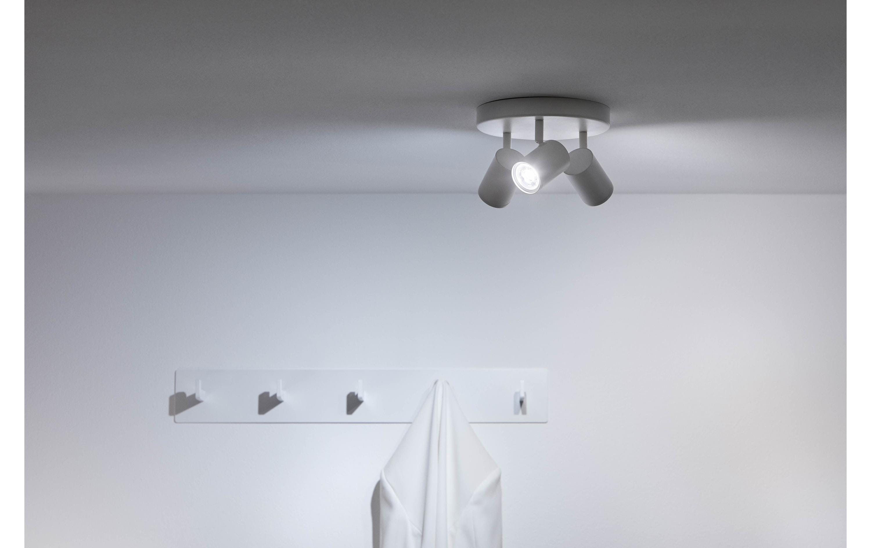 WiZ IMAGEO 3er Spot Tunable White & Color Deckenleuchte Weiss WiZ IMAGEO 3er Spot Tunable White & Color Deckenleuchte Weiss