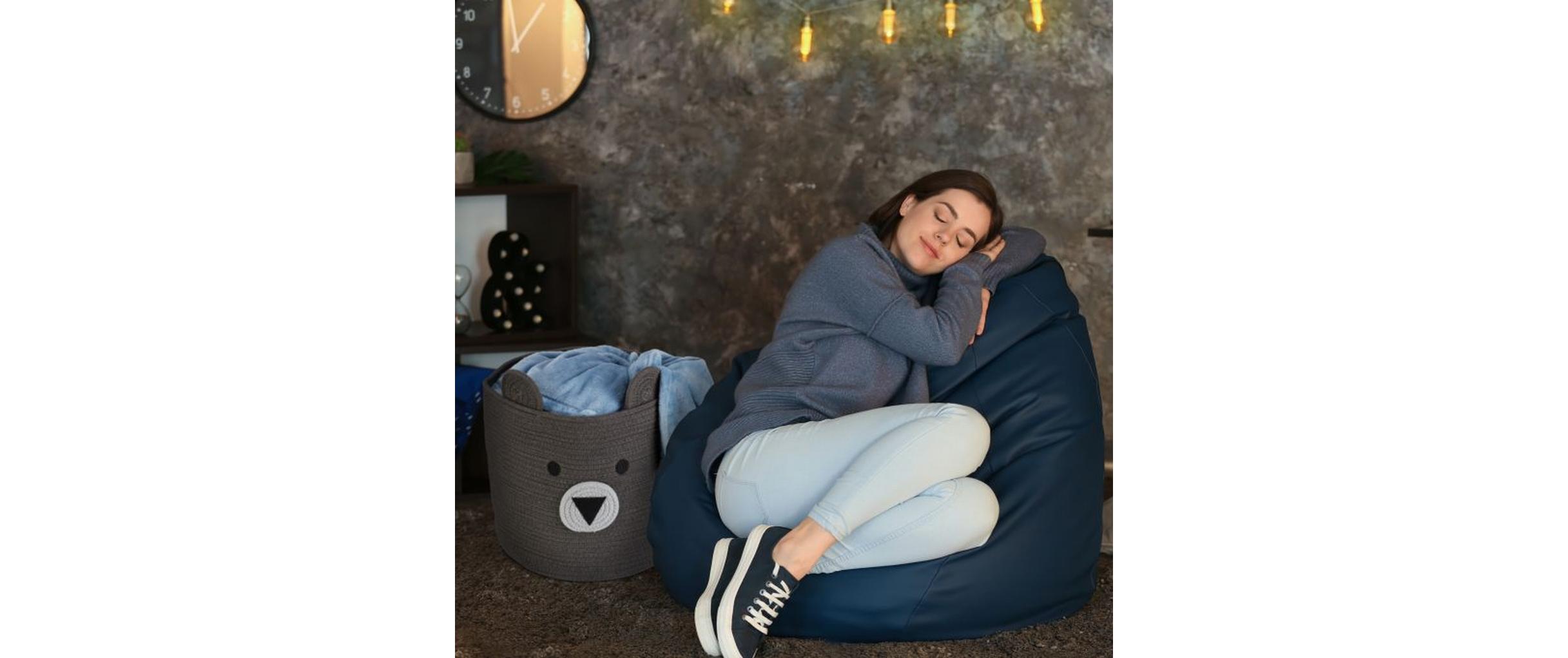 relaxdays Spielzeugkorb Maus