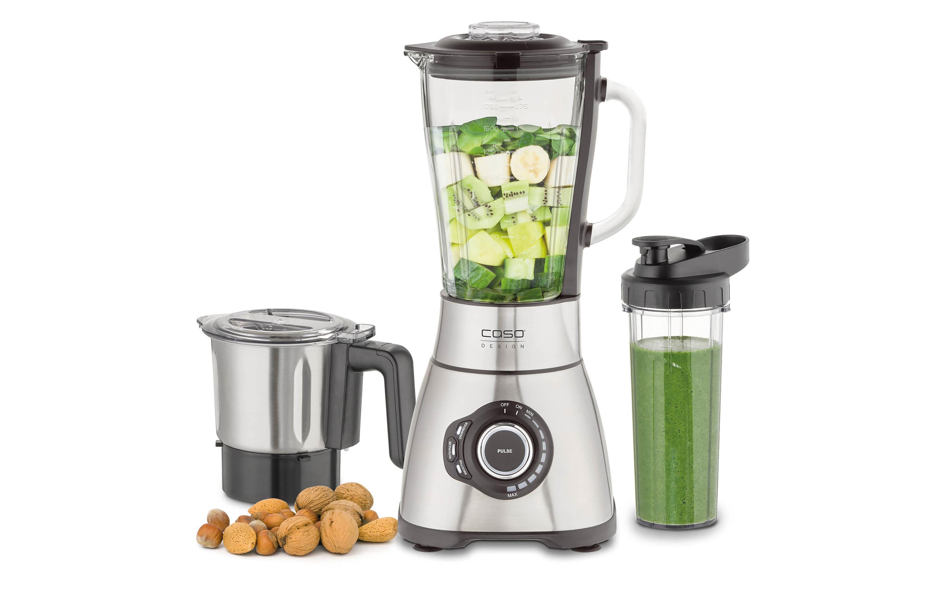 Caso Standmixer B 1800 PowerBlender Set Silber