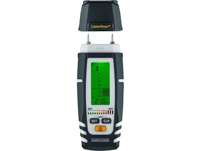 Laserliner Materialfeuchtemessgerät DampMaster Compact Plus Laserliner Materialfeuchtemessgerät DampMaster Compact Plus