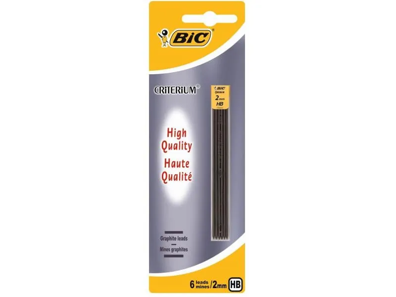 BIC Schreibmine Criterium Minen 2.0 mm 6 Stück BIC Schreibmine Criterium Minen 2.0 mm 6 Stück