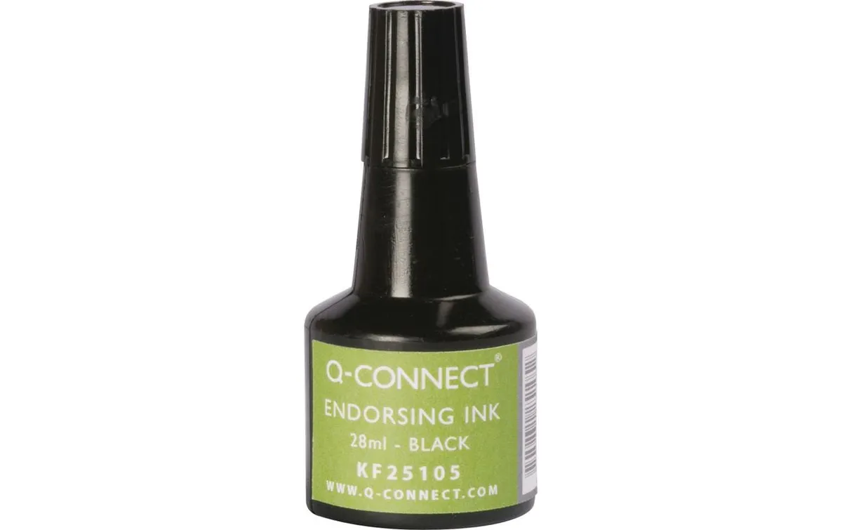 CONNECT Stempelfarbe 28 ml, Schwarz CONNECT Stempelfarbe 28 ml, Schwarz