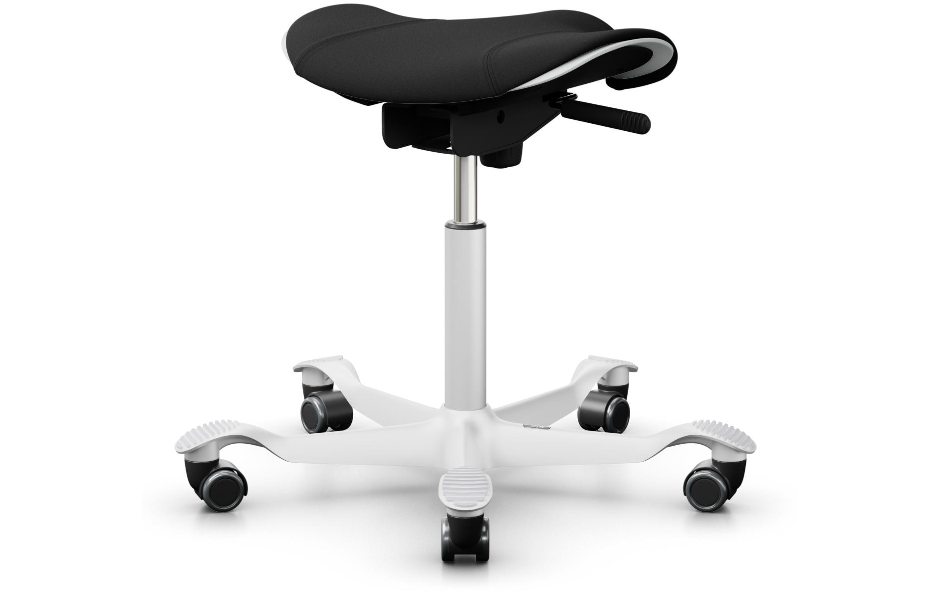 HÅG Drehstuhl Capisco Puls 8002 Schwarz / Weiss