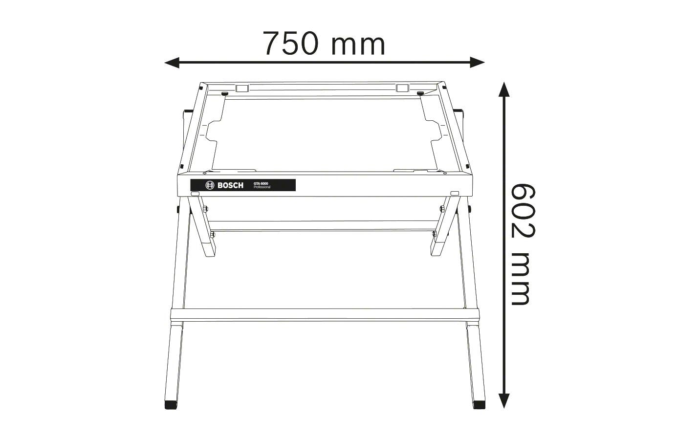 Bosch Professional Arbeitstisch GTA 6000