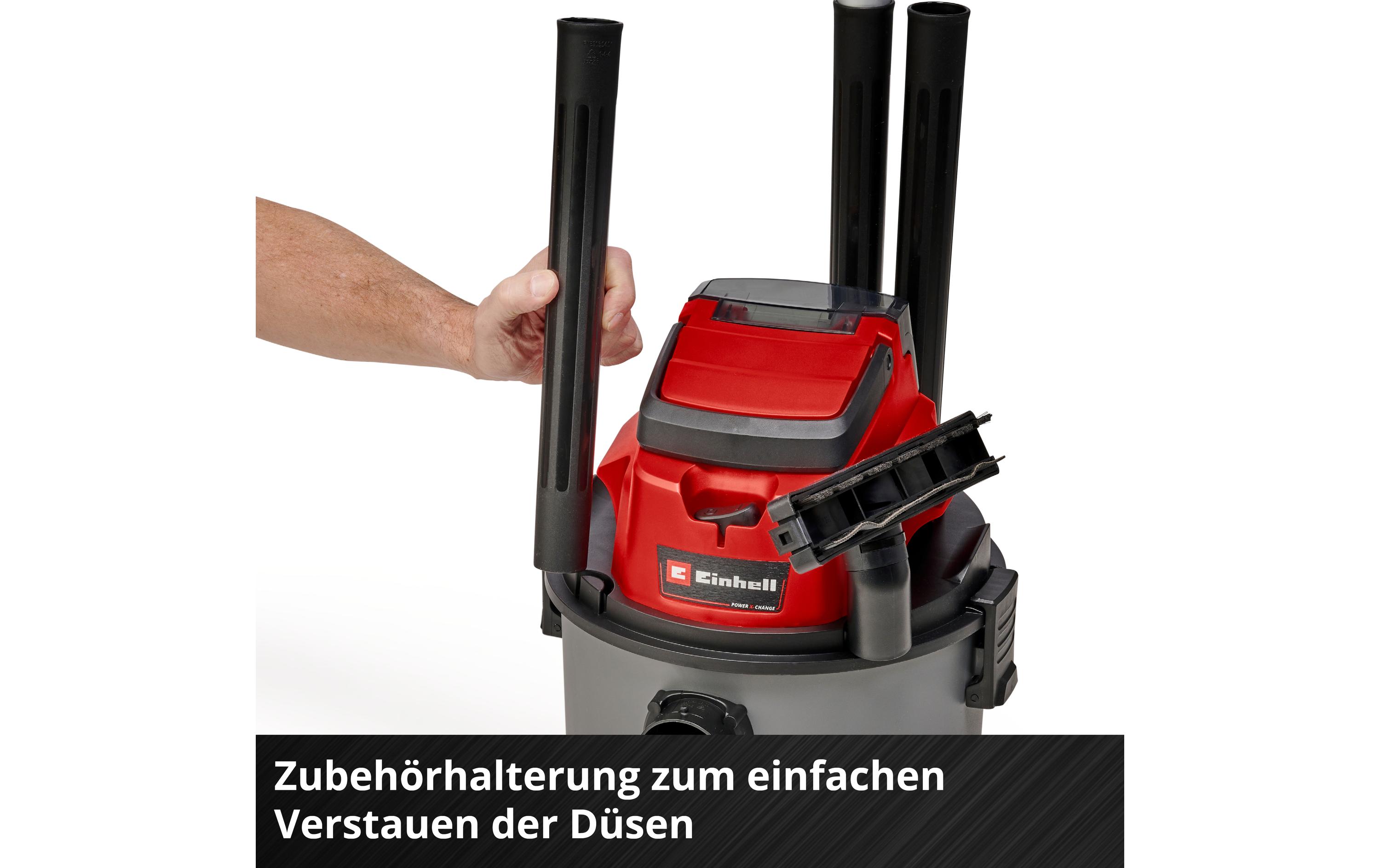 Einhell Akku-Nass-/Trockensauger TC-VC 18/15 Li-Solo