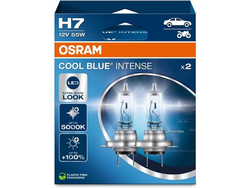 OSRAM H7 Kühle blaue intensive Duobox 12 V 55W PX26d Motorrad/PKW OSRAM H7 Kühle blaue intensive Duobox 12 V 55W PX26d Motorrad/PKW