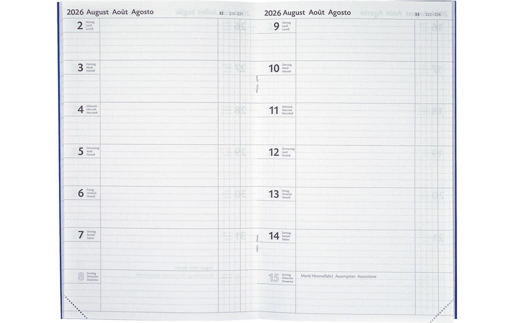 Biella Geschäftsagenda Compact Dunkelblau, 1W/72S, 15 x24 cm Biella Geschäftsagenda Compact Dunkelblau, 1W/72S, 15 x24 cm