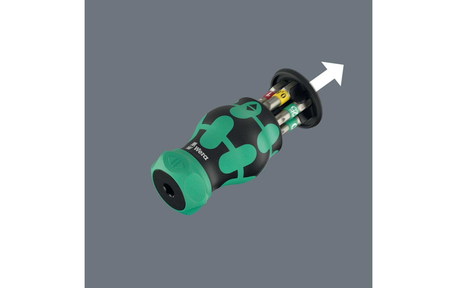 Wera Kraftform Kompakt Stubby Magazin RA 1, 6-teilig