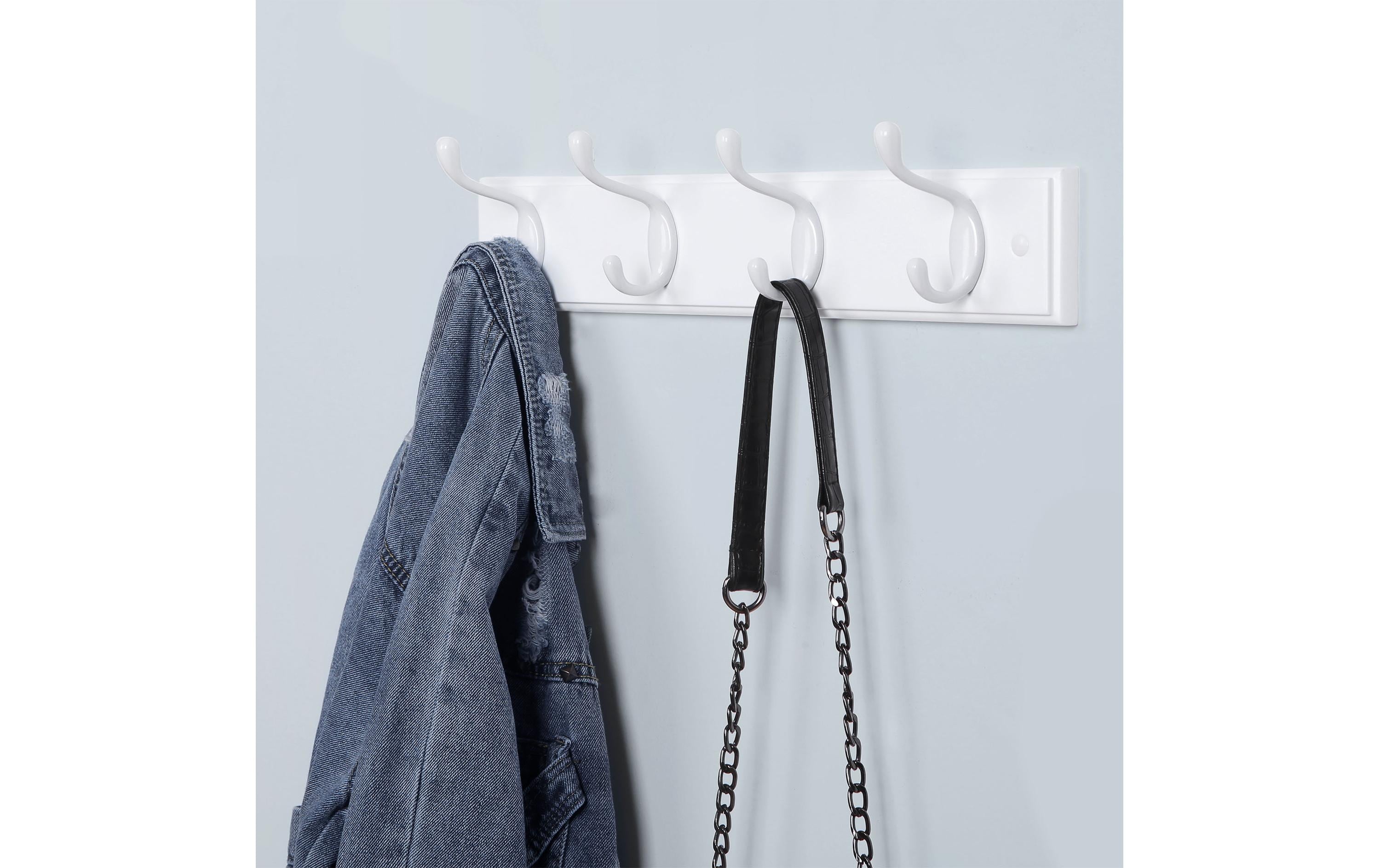 Songmics Kleiderhaken 40 x 9 x 7 cm, Weiss