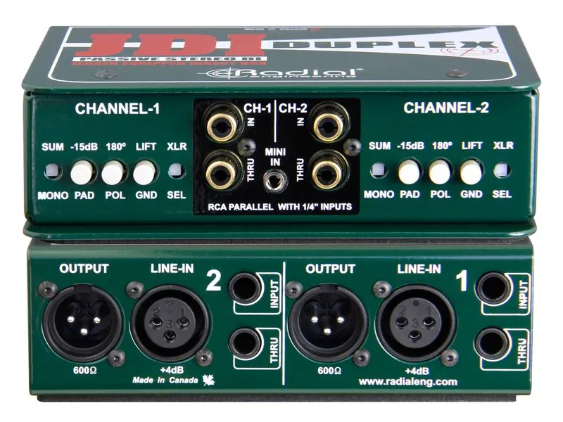 Radial JDI Duplex Stereo Passiv Radial JDI Duplex Stereo Passiv