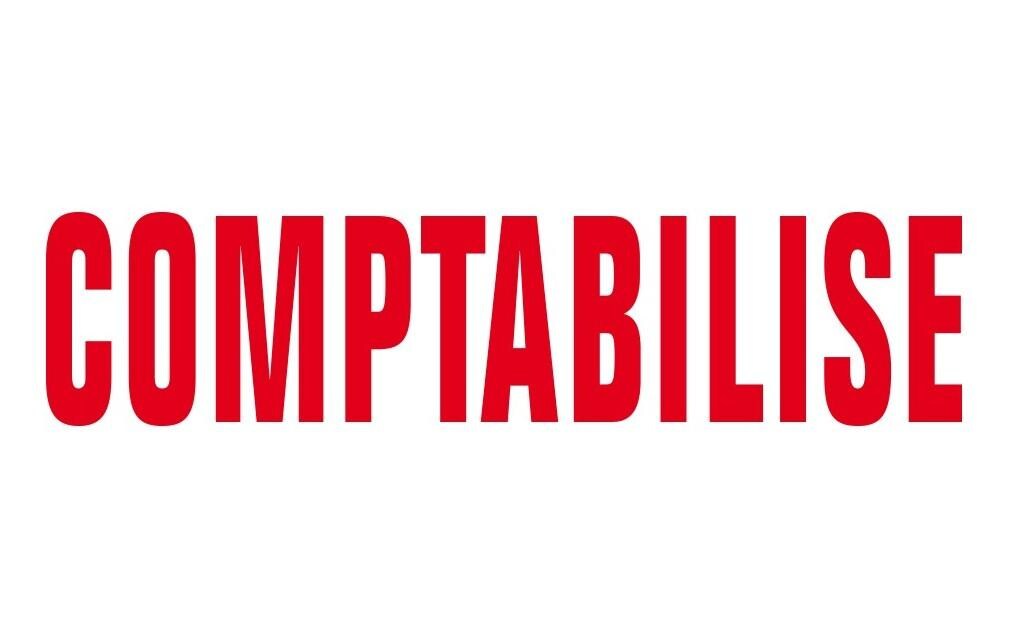 Colop Wort- und Datumsstempel Green Line «COMPTABILISE», Rot