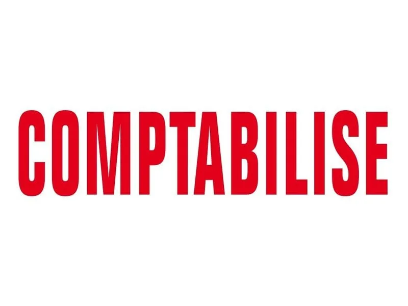 Colop Wort- und Datumsstempel Green Line «COMPTABILISE», Rot Colop Wort- und Datumsstempel Green Line «COMPTABILISE», Rot