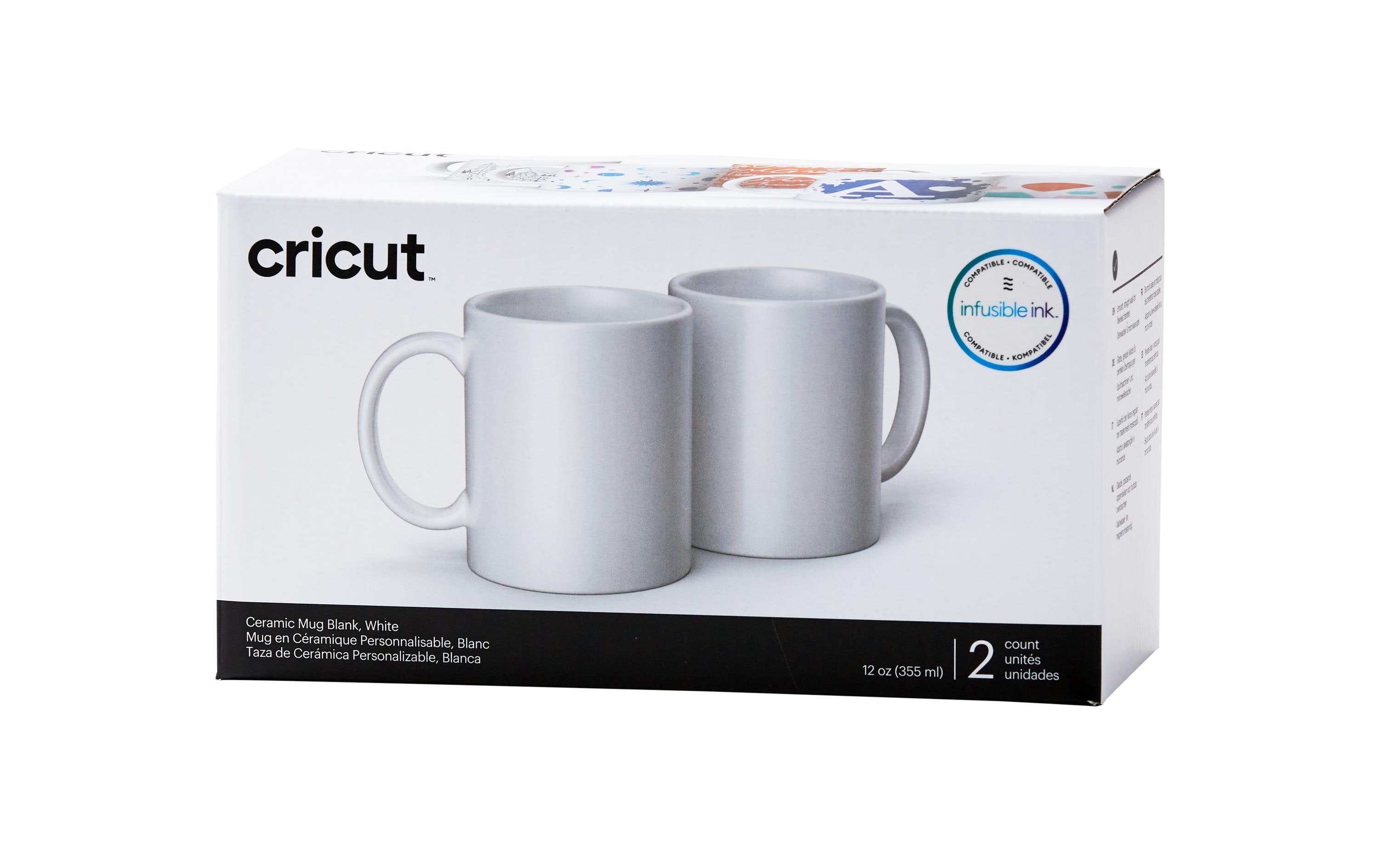 Cricut Tasse Infusible Ink / Mug Press 350 ml, 2 Stück