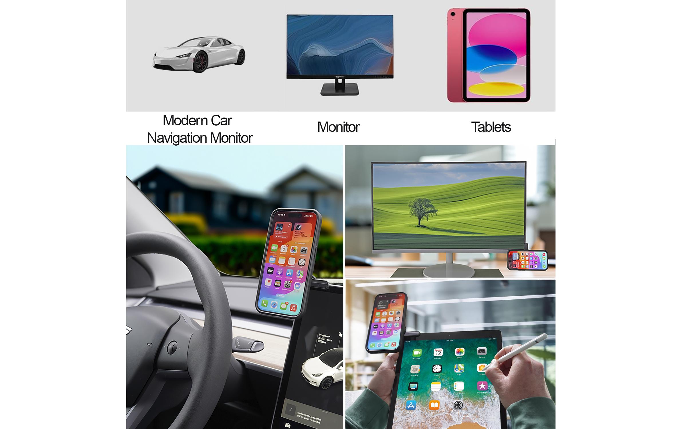 4smarts Halterung Car Screen Schwarz