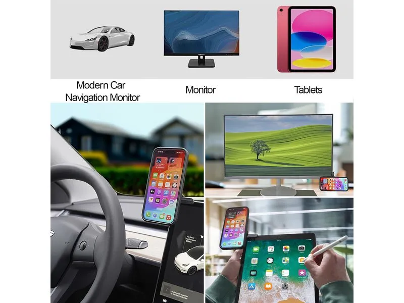 4smarts Halterung Car Screen Schwarz 4smarts Halterung Car Screen Schwarz