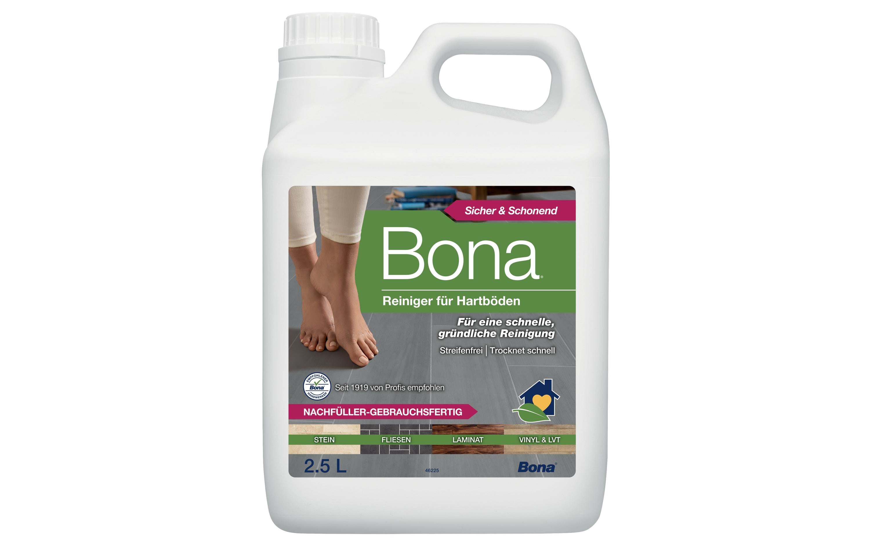 Bona Bodenreiniger für Hartböden, 2.5 l, 1 Stück Bona Bodenreiniger für Hartböden, 2.5 l, 1 Stück