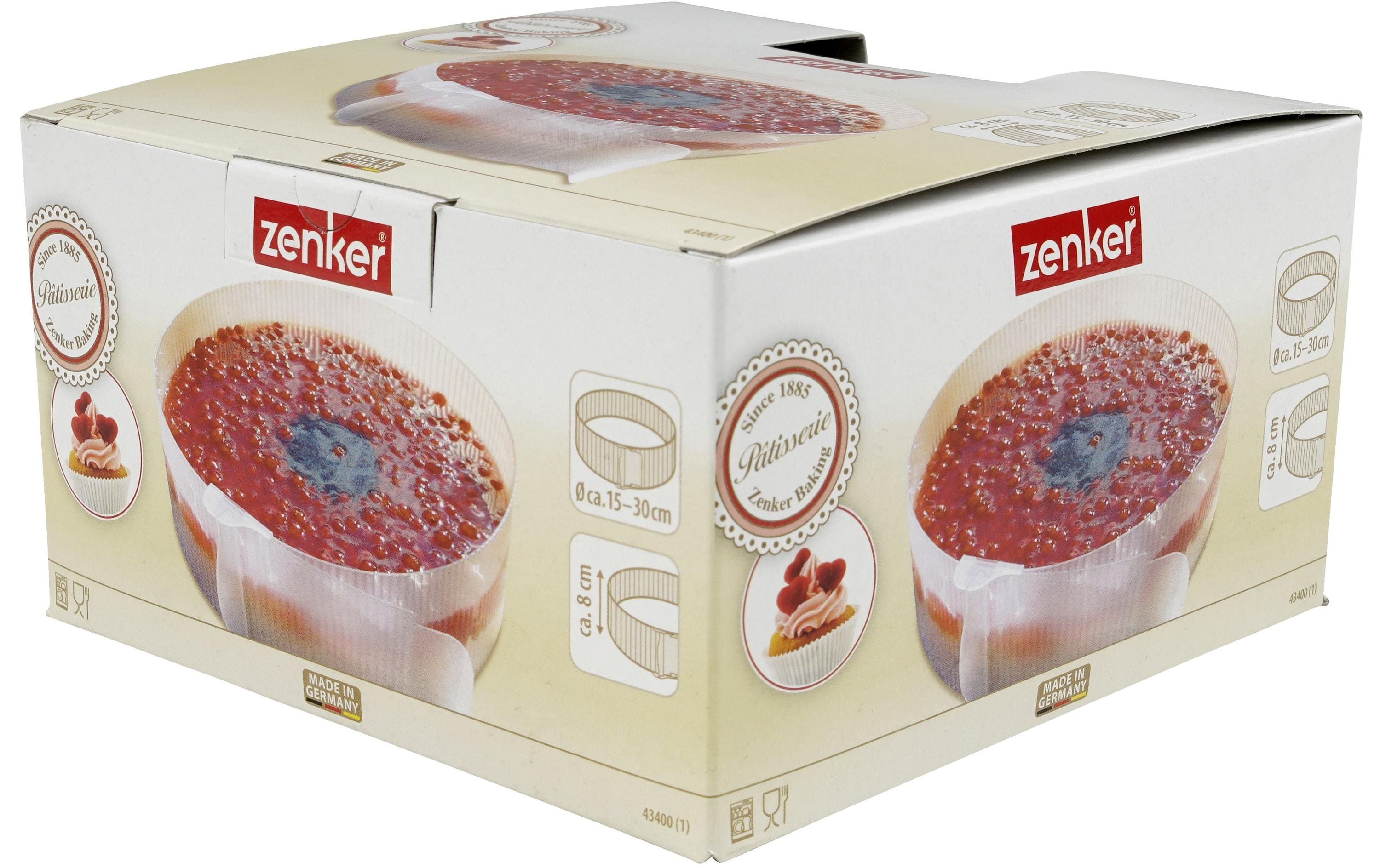 Zenker Backrahmen Weiss, Rund