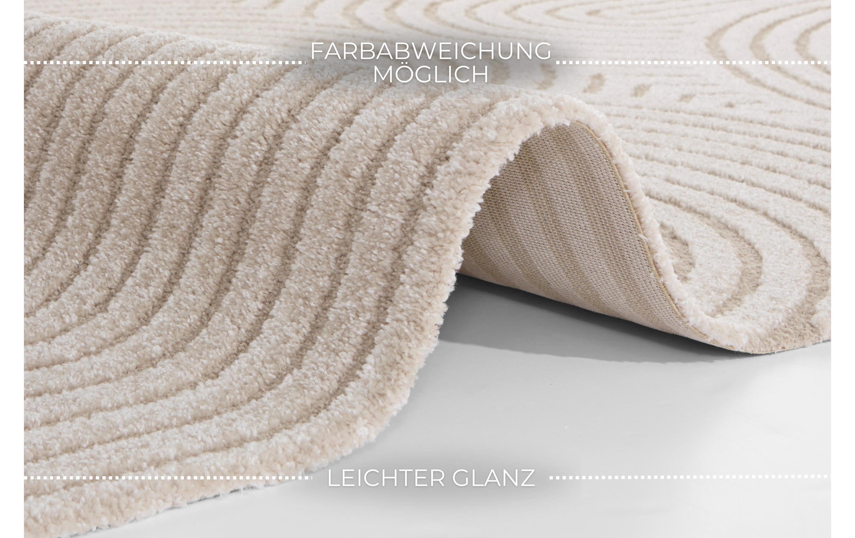 Elle Decoration Teppich Panglao 120 cm x 170 cm, Cream