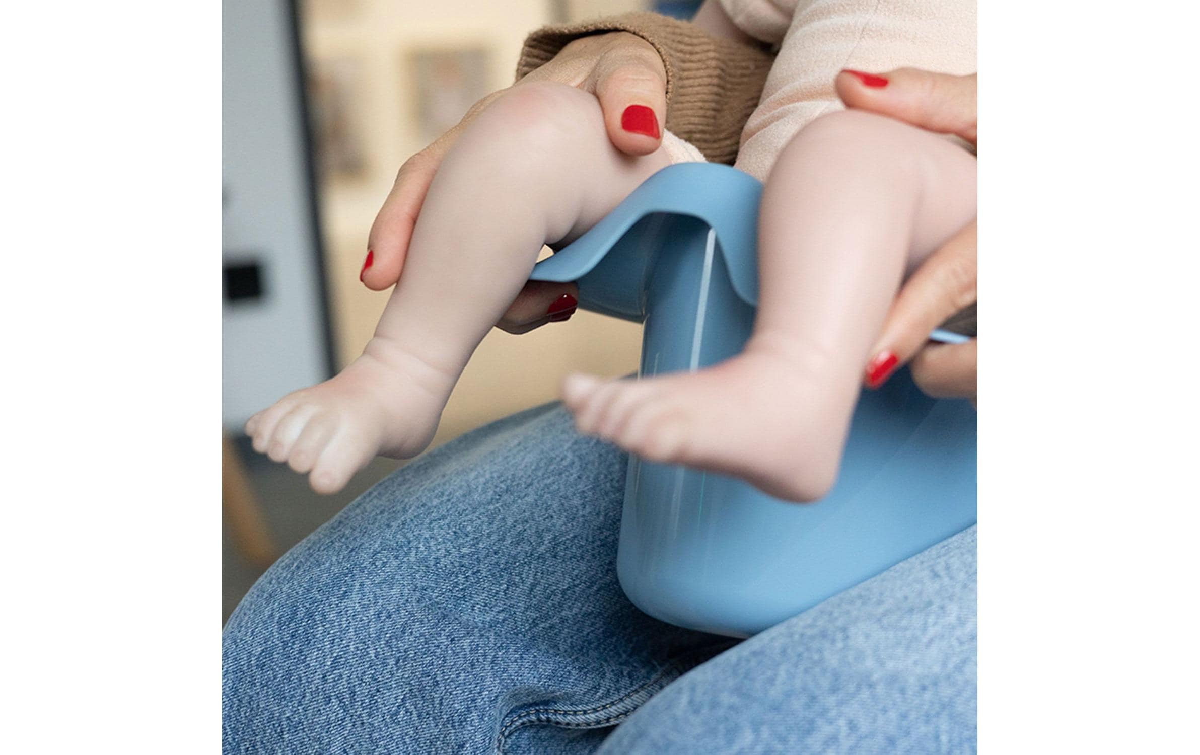 Kindsgut Töpfchen Taubenblau