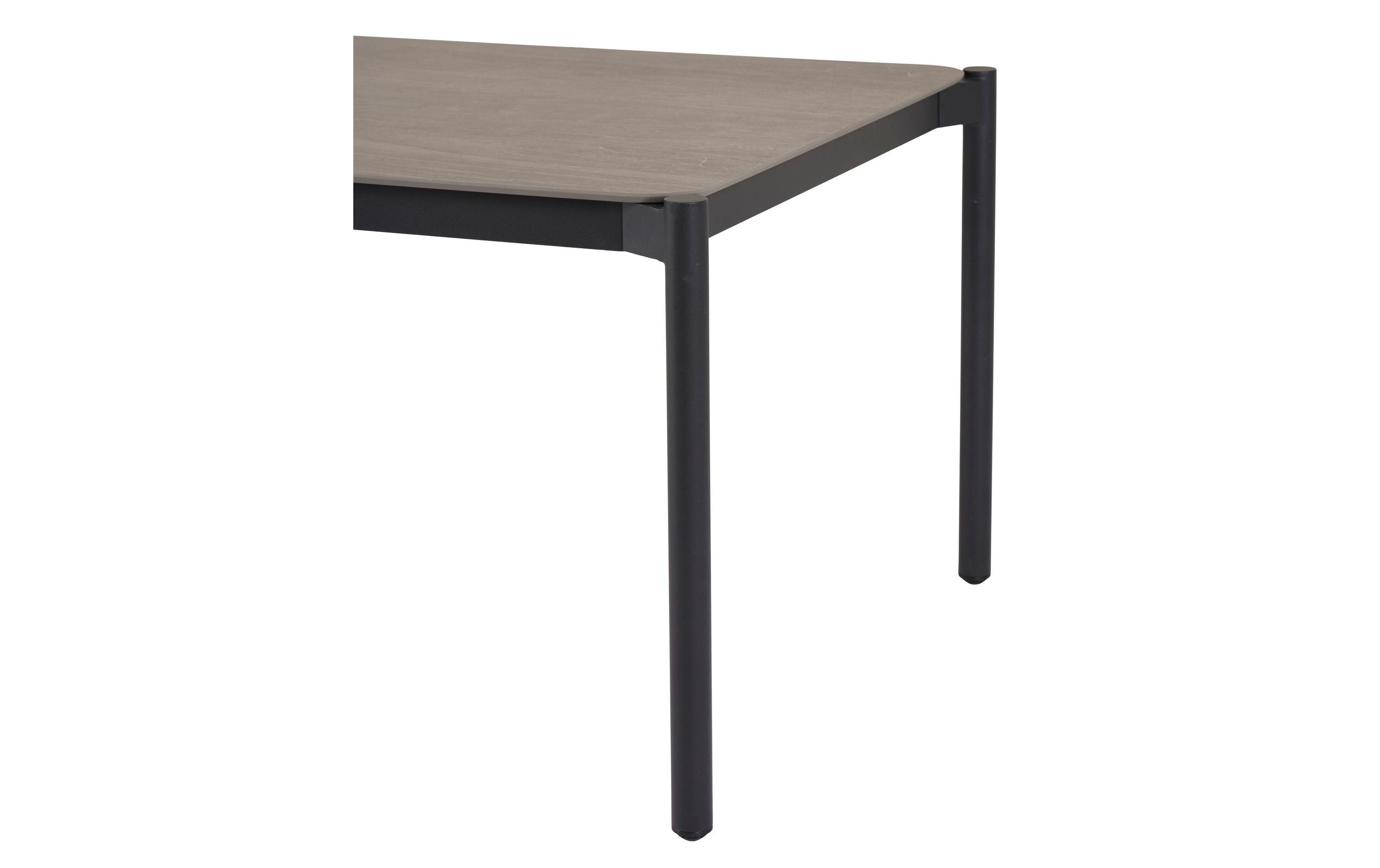 Schou Tisch Bo 205 x 100cm – Schwarz