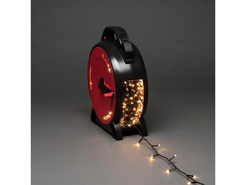 Konstsmide LED-Lichterkette Kabelaufroller, 1000 LED, 69.9 m, Outdoor Konstsmide LED-Lichterkette Kabelaufroller, 1000 LED, 69.9 m, Outdoor