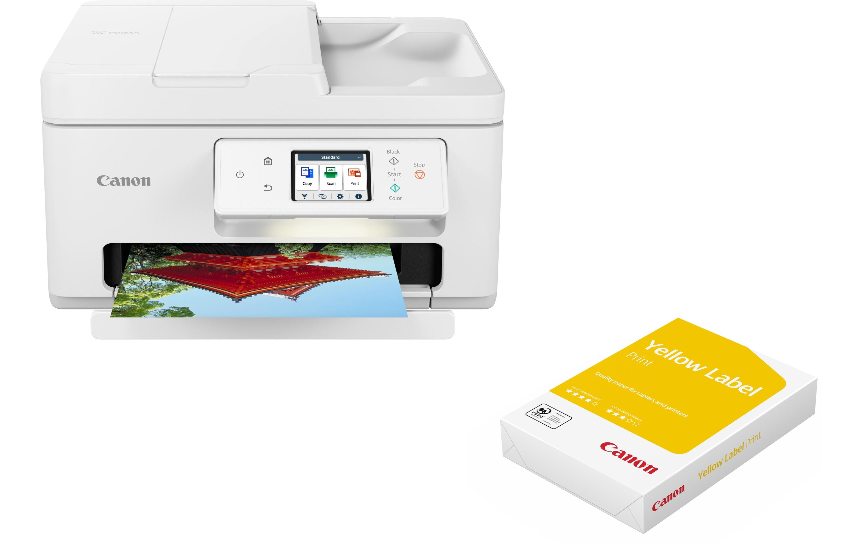 Canon Multifunktionsdrucker Canon Pixma TS7750I WLAN inkl. Papier Canon Multifunktionsdrucker Canon Pixma TS7750I WLAN inkl. Papier