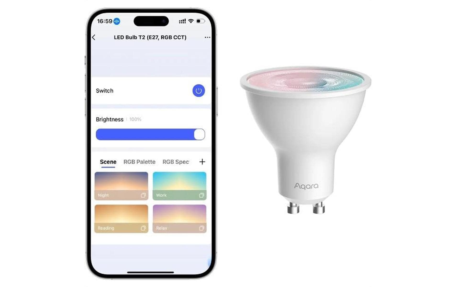 Aqara LED Bulb T2 CCT, GU10, 1 Stück