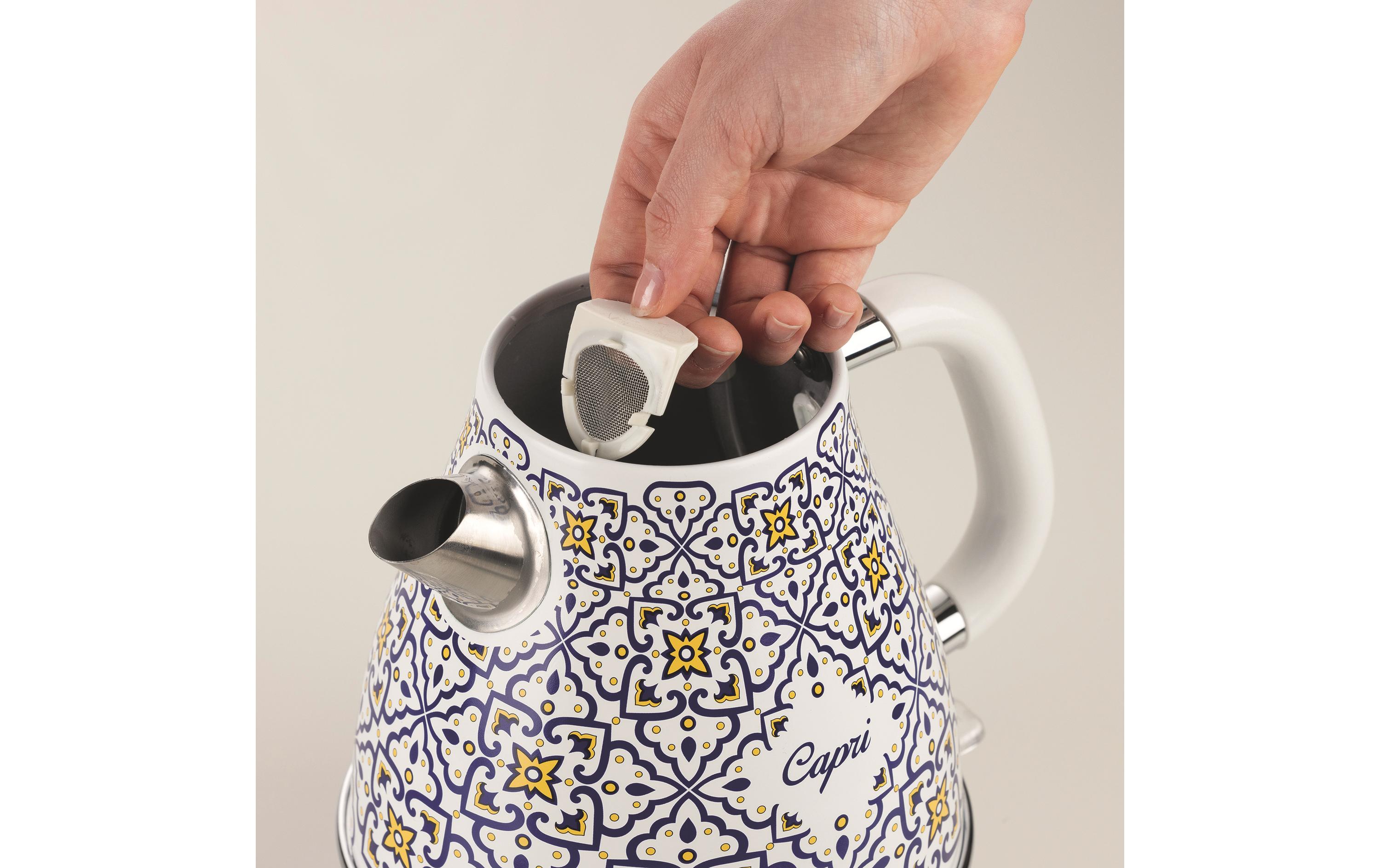 Ariete Wasserkocher Capri ARI-2869-CAP 1.7 l, Blau