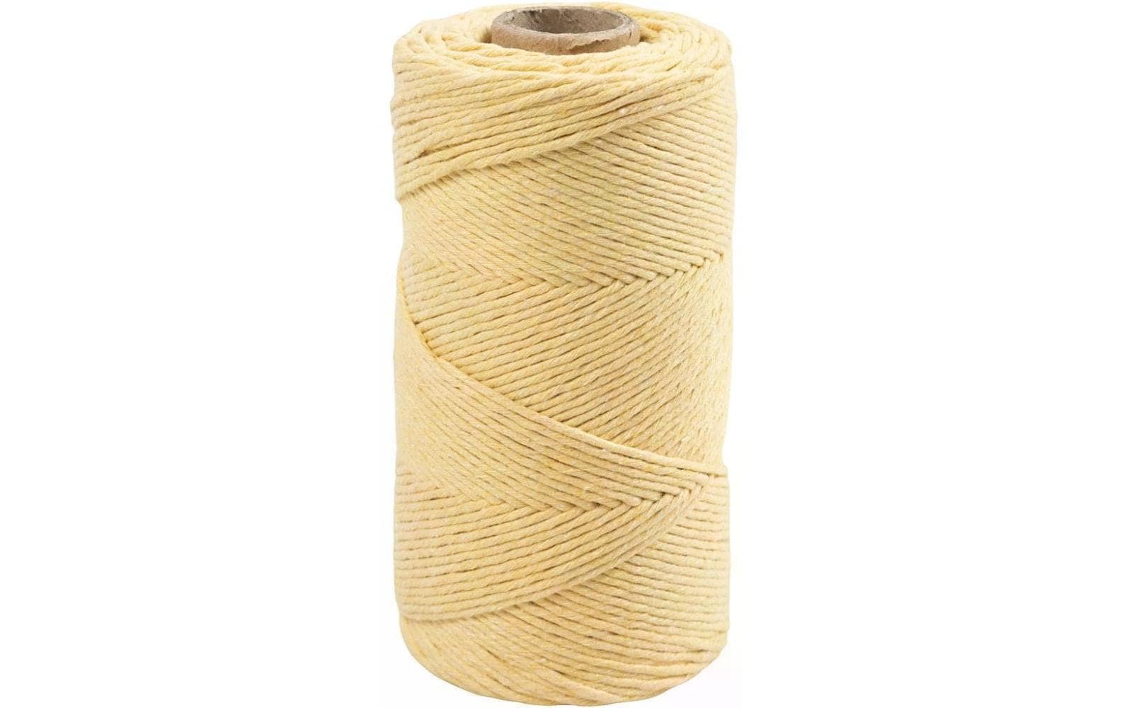 Creativ Company Baumwollgarn 198 m, 2 mm Hellgelb Creativ Company Baumwollgarn 198 m, 2 mm Hellgelb