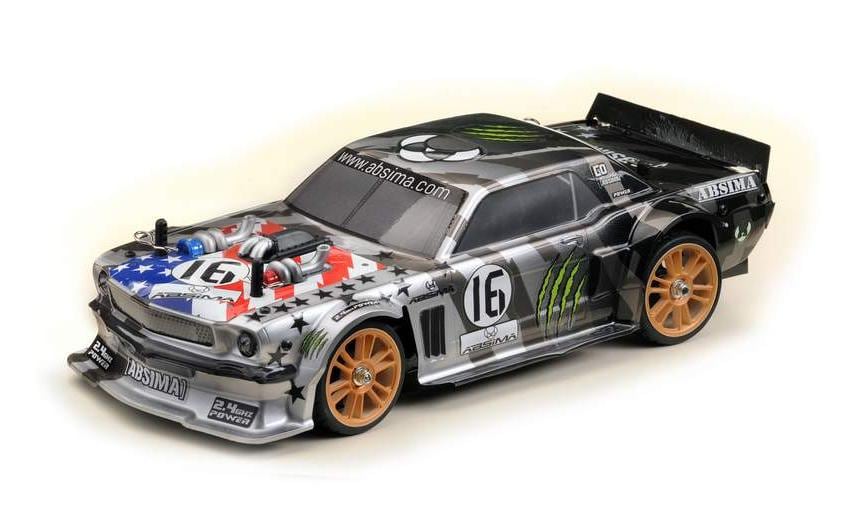 Absima Touring Car FUN MAKER starsn grey, 4WD, RTR, 1:16