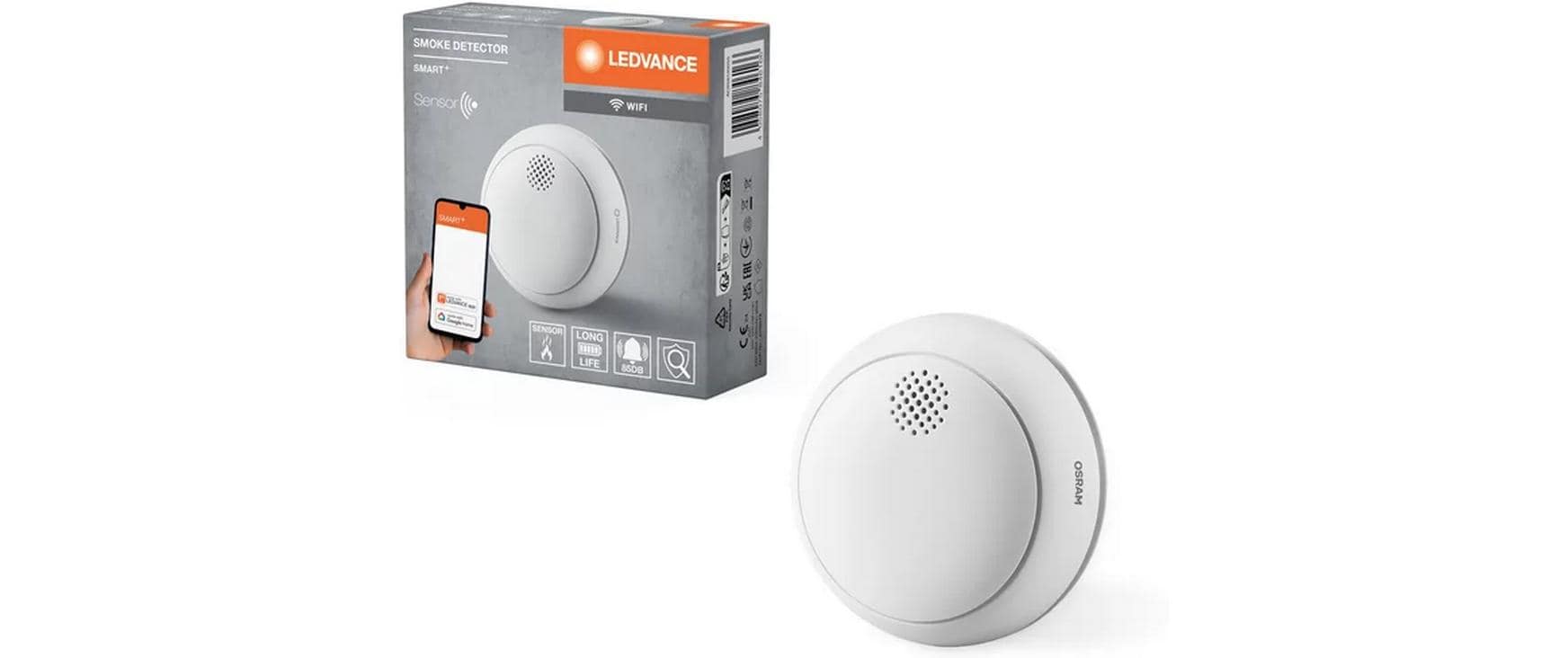 OSRAM SMART+ SMOKE DETECTOR Weiss OSRAM SMART+ SMOKE DETECTOR Weiss