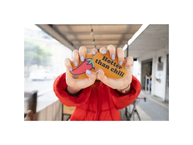 Fisura Hand warmer HOTTER THAN CHILLI pack of 2 PVC Mehrfarbig 2er-Pack
