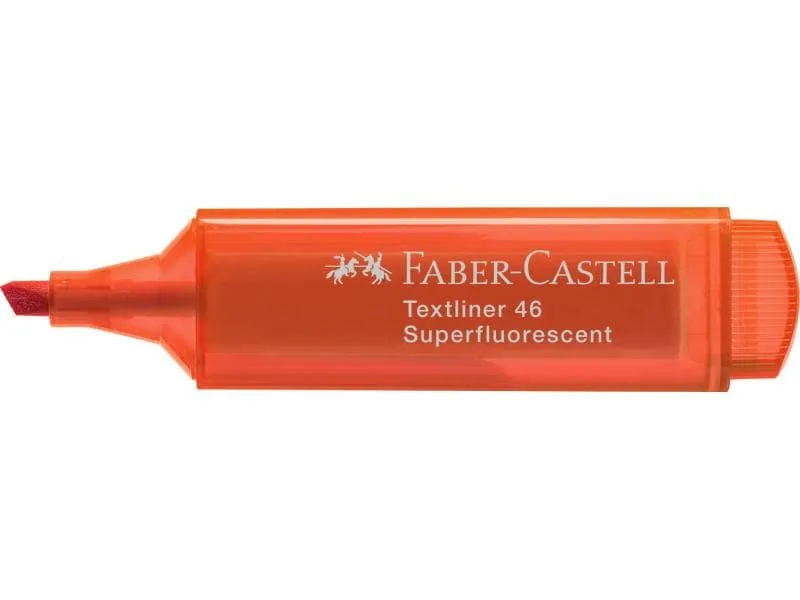 Faber-Castell Textmarker 1546 superfluorescent Orange Faber-Castell Textmarker 1546 superfluorescent Orange