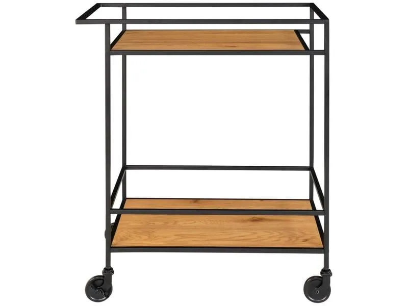 House Nordic Bartrolley Vita 79 x 68 cm, Nature/Schwarz House Nordic Bartrolley Vita 79 x 68 cm, Nature/Schwarz