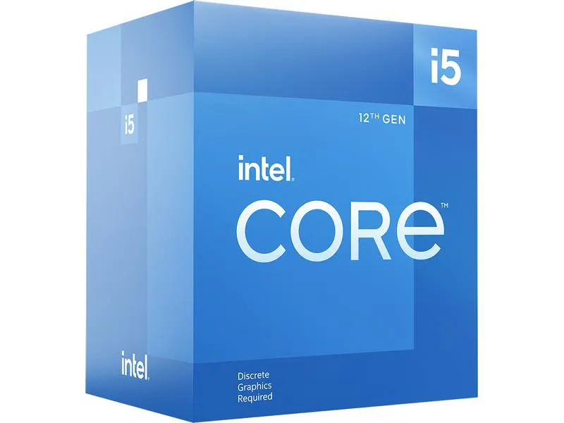 Intel CPU Core i5-12400F 2.5 GHz Intel CPU Core i5-12400F 2.5 GHz