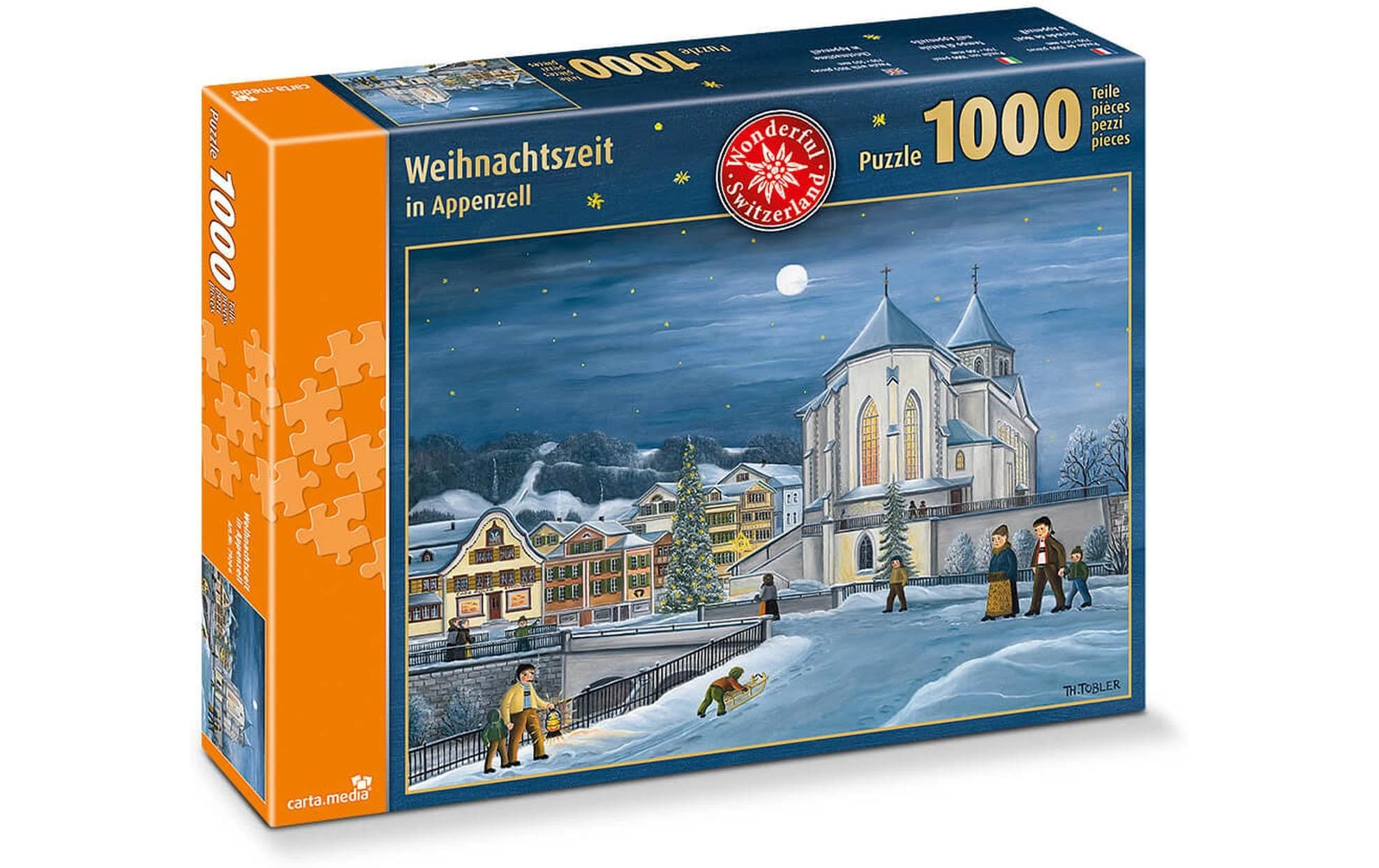 Carta.Media Puzzle Weihnachtszeit in Appenzell