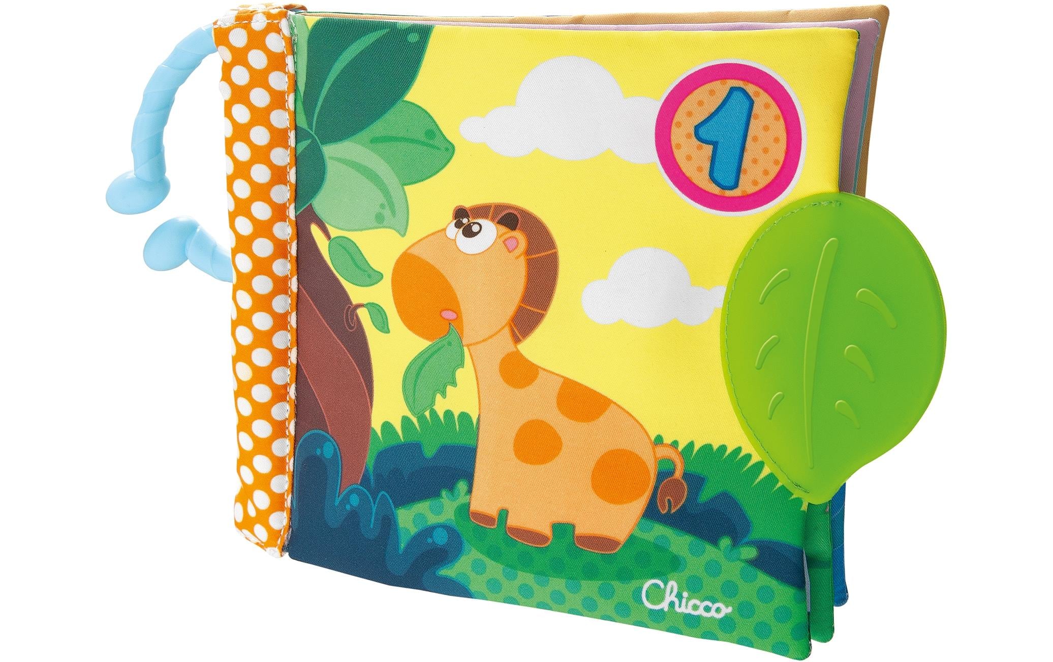 Chicco Spielwaren Stoffbuch 123
