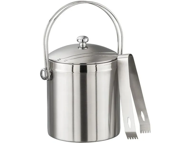 APS Eiswürfelbehälter mit Eiszange 12 x 14 cm APS Eiswürfelbehälter mit Eiszange 12 x 14 cm