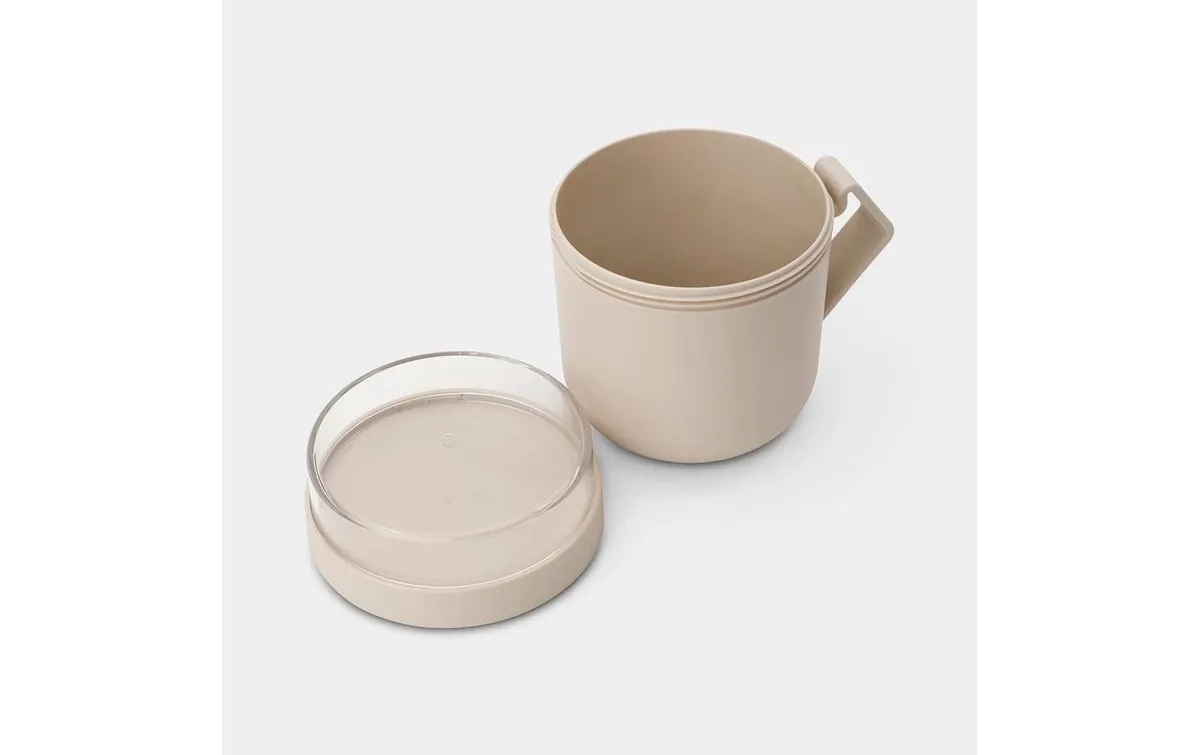 Brabantia Suppenbehälter Make & Take 600 ml, Beige