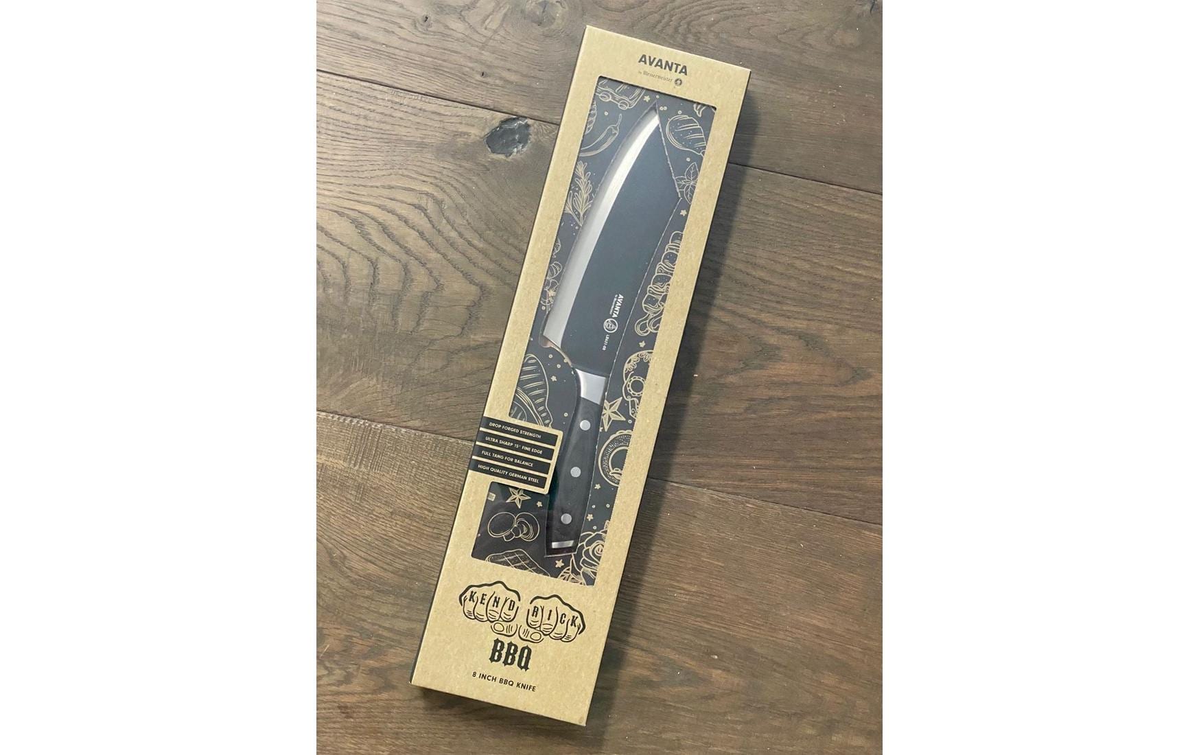 Messermeister Kochmesser Bennie Kendrick 20 cm, Schwarz/Silber